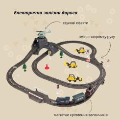 Железная дорога Otamanko Мандрівний Експрес електрична залізниця 76 деталей Фото 6