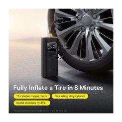 Автомобильный компрессор Baseus Super Mini Pro Black Фото 9