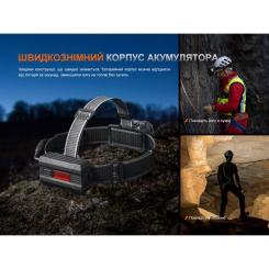 Фонарь Fenix HP35R SAR з вогнетривкою пов'язкою Фото 9