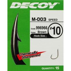 Крючок Decoy M-003 Speed 18 (15 шт/уп) Фото 1