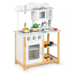 Игровой набор Ecotoys дерев’яна дитяча кухня Energy Фото 2