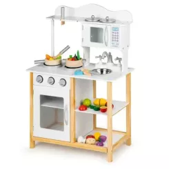 Игровой набор Ecotoys дерев’яна дитяча кухня Energy Фото 3