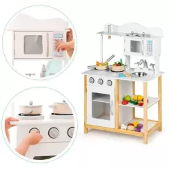Игровой набор Ecotoys дерев’яна дитяча кухня Energy Фото 5
