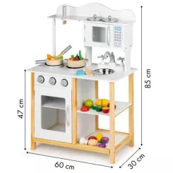 Игровой набор Ecotoys дерев’яна дитяча кухня Energy Фото 6