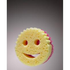Губки кухонные Scrub Daddy Scrub Mommy Рожево-фіолетова 1 шт. Фото 2