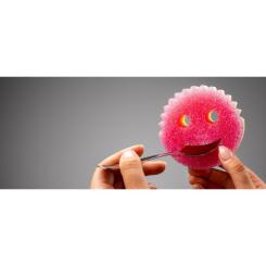 Губки кухонные Scrub Daddy Scrub Mommy Рожево-фіолетова 1 шт. Фото 3