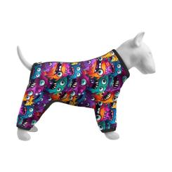 Ветровка для животных WAUDOG Clothes Зубастые монстры S 30 Фото 2