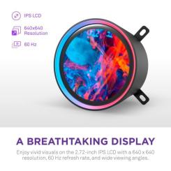 Система жидкостного охлаждения NZXT Kraken Elite RGB 360mm AIO Фото 7