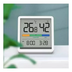 Метеостанция Xiaomi Miiiw Temperature Humidity Clock White S210 Фото 3