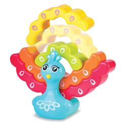 Развивающая игрушка Kiddi Smart Веселкове павенятко Фото 1
