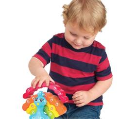 Развивающая игрушка Kiddi Smart Веселкове павенятко Фото 4