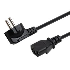 Кабель питания Vinga C13 3.0m 1mm2 copper Фото 2