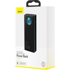 Батарея универсальная Baseus Amblight Digital Quick 30000mAh 65W, Black Фото 3