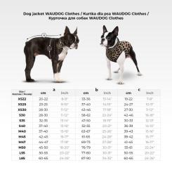 Курточка для животных WAUDOG Clothes Зубастые монстры XS 25 Фото 1