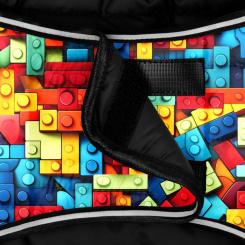 Курточка для животных WAUDOG Clothes Накидка Блоки XL Фото 3