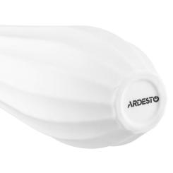 Ваза Ardesto Molize, 8.5х27.5см, порцеляна, білий Фото 4