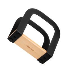 Салфетница Ardesto Midori 12х4.5х12см, метал, бамбук, чорна Фото 2