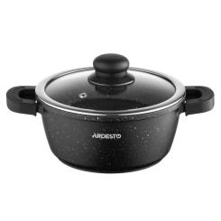 Кастрюля Ardesto Gemini Anzio, 1.8л, алюміній, чорний Фото