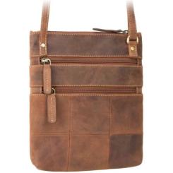 Сумка Visconti 18606 Slim Bag Oil Tan Фото 3