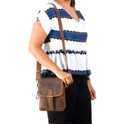 Сумка Visconti 16208 Jules Oil Tan Фото 6