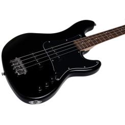 Бас-гитара Cort GB34JJ Black Фото 1