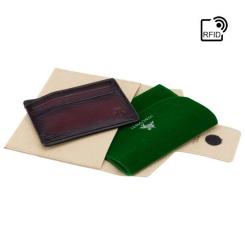 Кардхолдер Visconti MT86 Luc Burnish Burgundy Фото 5