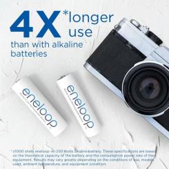 Аккумулятор Panasonic AA Eneloop 2000mAh NI-MH * 2 Фото 3