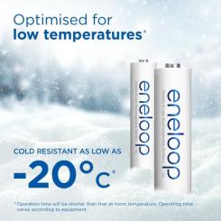 Аккумулятор Panasonic AA Eneloop 2000mAh NI-MH * 2 Фото 4