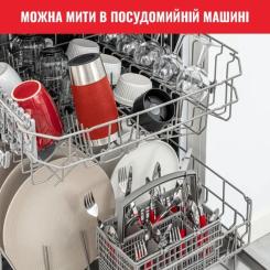 Термокружка Tefal Travel Mug Classic, 360мл, нержавіюча сталь, черво Фото 9