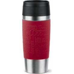 Термокружка Tefal Travel Mug Classic, 360мл, нержавіюча сталь, черво Фото