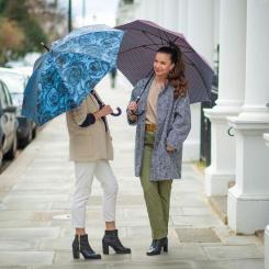 Зонт Fulton Diamond L850 Princess - Pink Foulard Фото 8