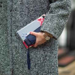 Зонт Fulton Tiny-1 L500 Navy Фото 3