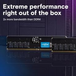 Модуль памяти для компьютера Micron DDR5 32GB 5600 MHz Фото 1