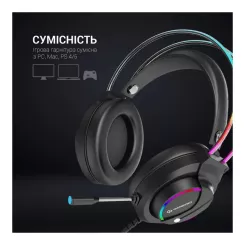 Наушники GamePro HS733 Black Фото 8