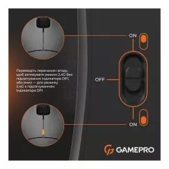 Мышка GamePro GM990B Wireless Black Фото 11