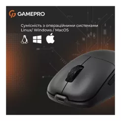 Мышка GamePro GM990B Wireless Black Фото 7