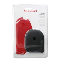 Скребок кондитерский KitchenAid Universal 2 шт червоний/сірий Фото 4
