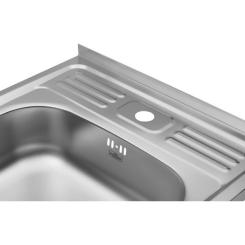 Мойка кухонная Kroner KRP Satin-6050 Фото 3