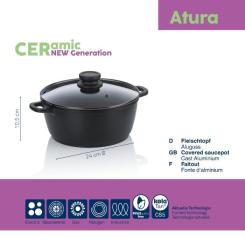 Кастрюля Kela Atura, з кришкою 24 см, 3.2 л Фото 3