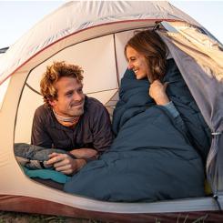 Спальный мешок Naturehike F150 NH22MSD05, правий, темно-блакитний Фото 2