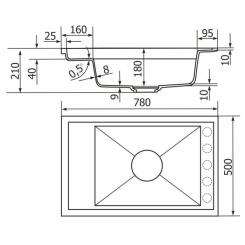 Мойка кухонная GRANADO Estella marron Фото 6