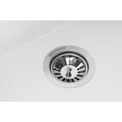 Мойка кухонная GRANADO Under top DOUBLE white Фото 3