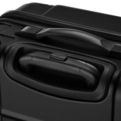 Чемодан Wenger Amplar, мала, пластик, 4 колеса, чорна Фото 9