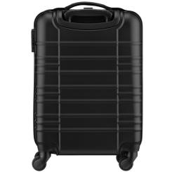 Чемодан Wenger Amplar, мала, пластик, 4 колеса, чорна Фото 5