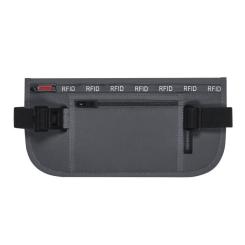 Сумка-бананка Wenger waist belt with RFID pocket, сіра Фото 1