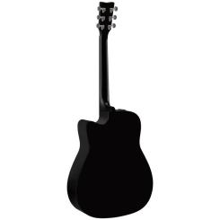 Гитара электроакустическая Yamaha FGX800C Black Фото 4