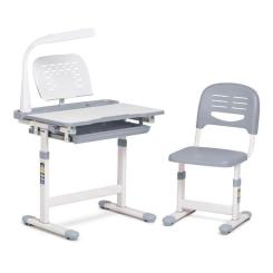Парта со стулом FunDesk Cantare Grey Фото