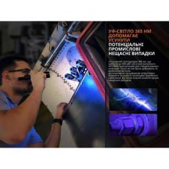 Фонарь Fenix WF25RM з магнітною зарядкою Фото 6