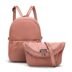 Рюкзак туристический Pacsafe CX convertible backpack рожевий Фото