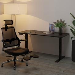 Компьютерный стол Mealux PowerDesk Duo Black Фото 4